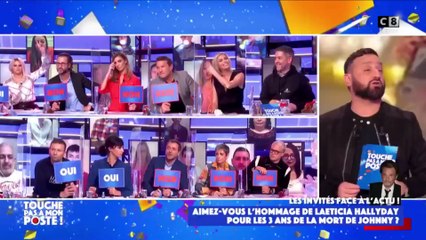 TPMP : ce chroniqueur s'en prend à Laeticia Hallyday après son hommage à Johnny