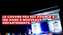 Couvre-feu avancé à 18h dans 