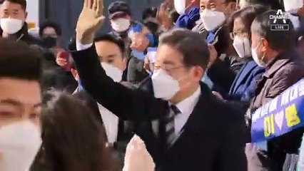 [마크맨]李-尹, 상대 후보 강세지역 달려가 ‘맞춤 공약 총력전’