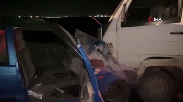 Tekirdağ'da feci kaza: Baba öldü, oğlu ağır yaralandı