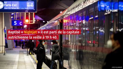 Le train de nuit Paris-Vienne inauguré sur de mauvais rails