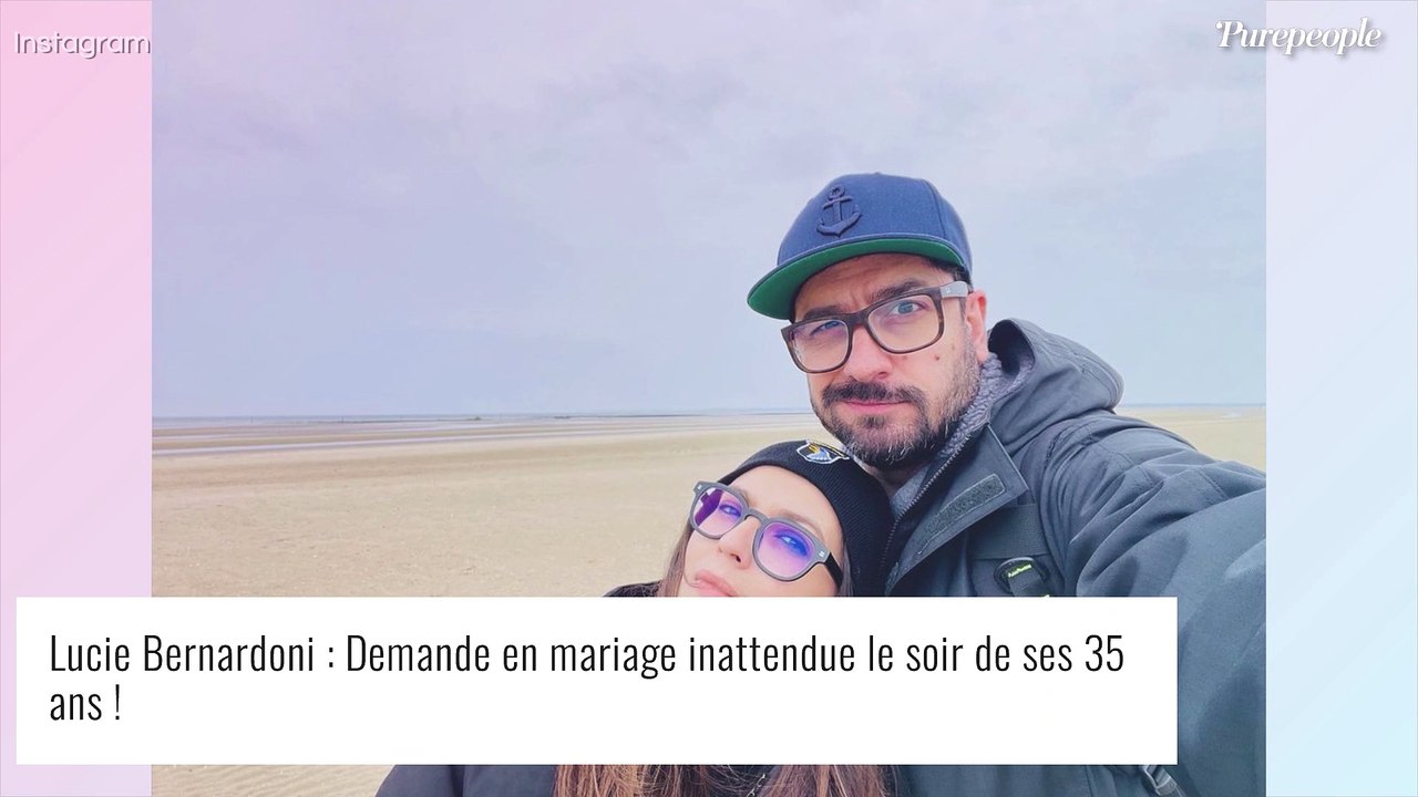Lucie Bernardoni : Demande en mariage inattendue le soir de ses 35 ans !