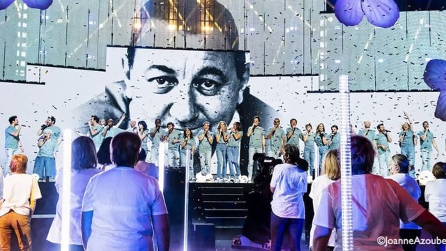 Les Enfoirés 2021 : Kev Adams fait preuve d'auto-dérision dans une parodie de Mask Singer