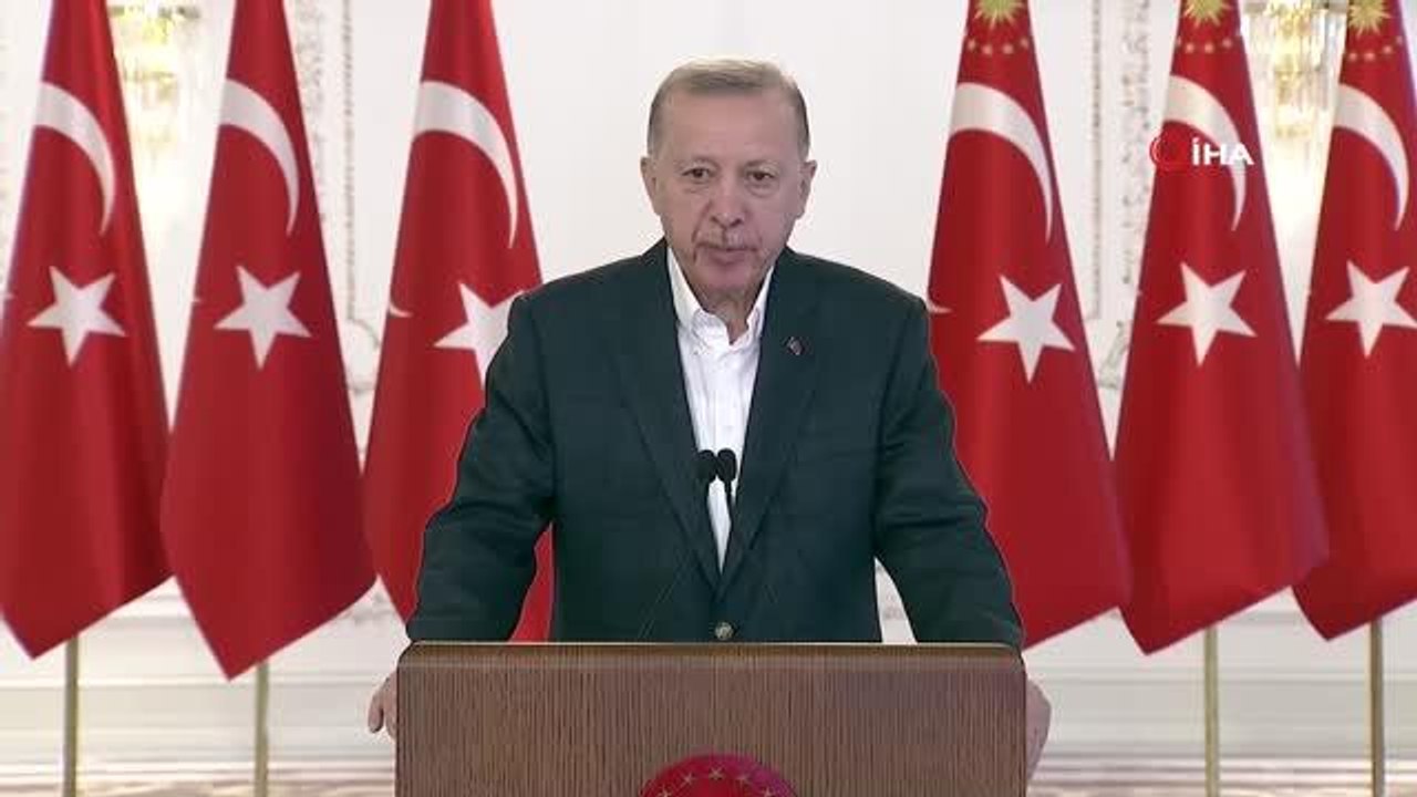 Cumhurbaşkanı Erdoğan: "Yatırım tutarı 1 milyar 150 milyon lira olan bu proje sayesinde 40 dakika süren Zonguldak-Kilimli arasındaki ulaşım 5...