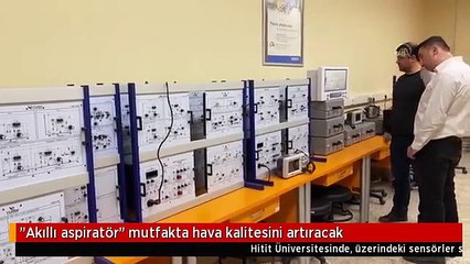 Akıllı aspiratör" mutfakta hava kalitesini artıracak