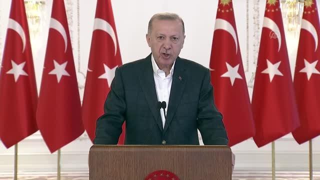 Cumhurbaşkanı Erdoğan: Enflasyon başta olmak üzere şu dönemde yaşadığımız her sıkıntının da üstesinden mutlaka geleceğiz