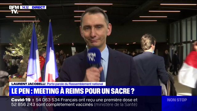 Pour Laurent Jacobelli, porte-parole du RN, Éric Zemmour et Marine Le Pen ne jouent pas dans la même cour