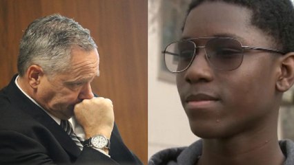 Surveillance Footage Captures Old Man Firing Shotgun At Lost Teenage Boy