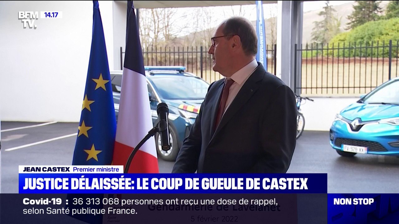 "Pendant 40 ans, nous avons délaissé ce service public": le coup de gueule de Jean Castex sur la justice française