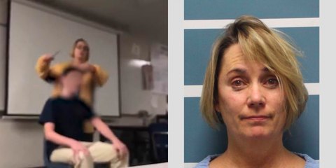Teacher Forcibly Cuts Students' Hair Whilst Singing National Anthem In Unsettling Footage