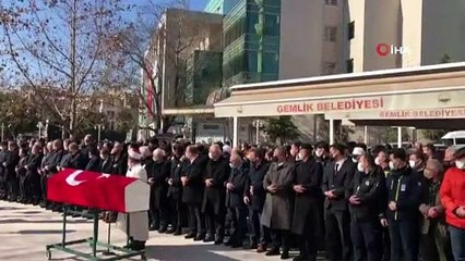 Bursa Emniyet Müdür Yardımcısı Akpınar Gemlik'te toprağa verildi