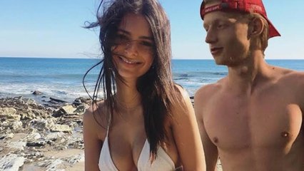 This Unknown Man Keeps Showing Up In Photos Of Emily Ratajkowski