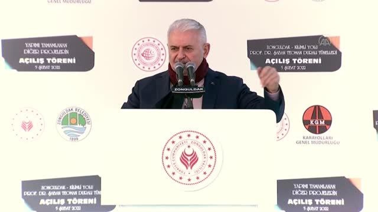 ZONGULDAK - Binali Yıldırım: "20 yılda savunma sanayimizi yüzde 20 yerlilikten yüzde 80'e çıkardık"