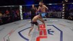 UFC Vet Alex Nicholson Destroys Jake Heun With Flying Knee