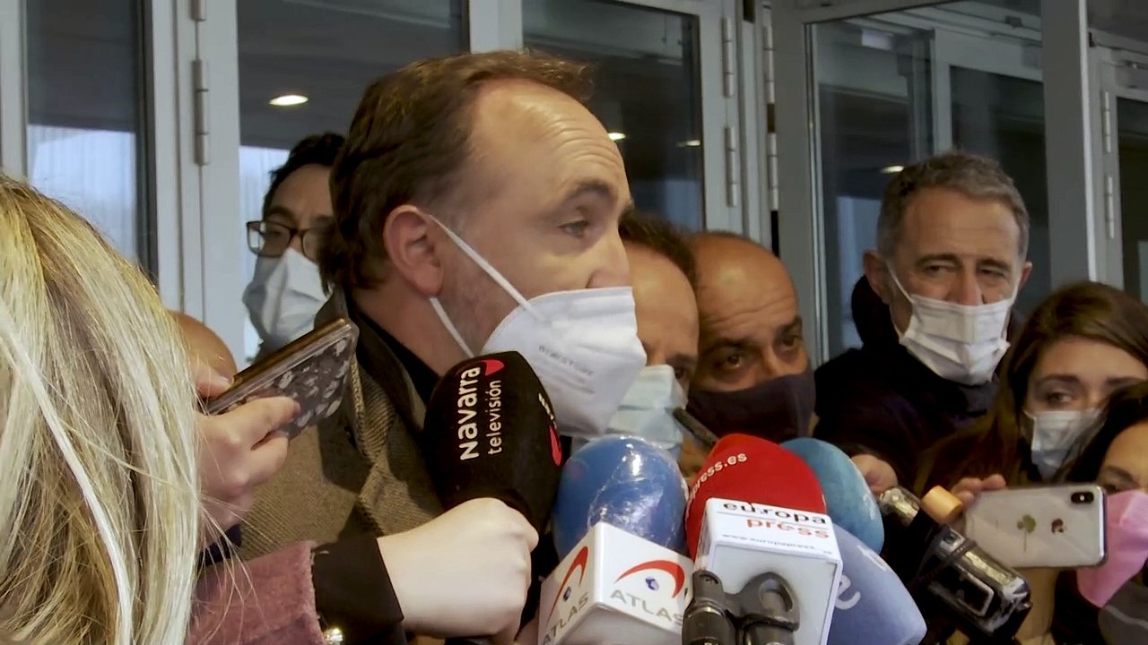 Esparza dice que Sayas y Adanero "no pueden seguir en UPN" si no entregan su acta de diputado