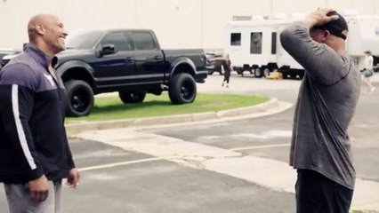 Dwayne Johnson Surprises His Stunt Double With An Amazing Gift