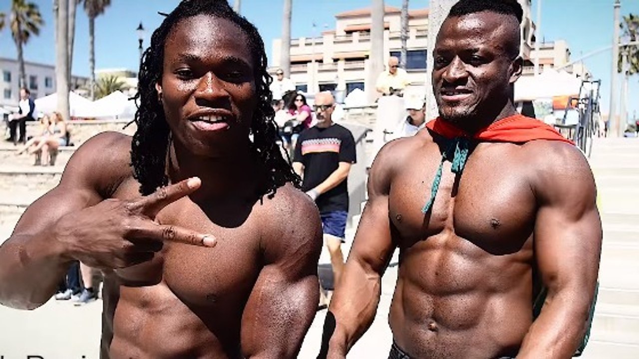 These Two Machines Built Their Huge Bodies Without Equipment Or Dietary Supplements