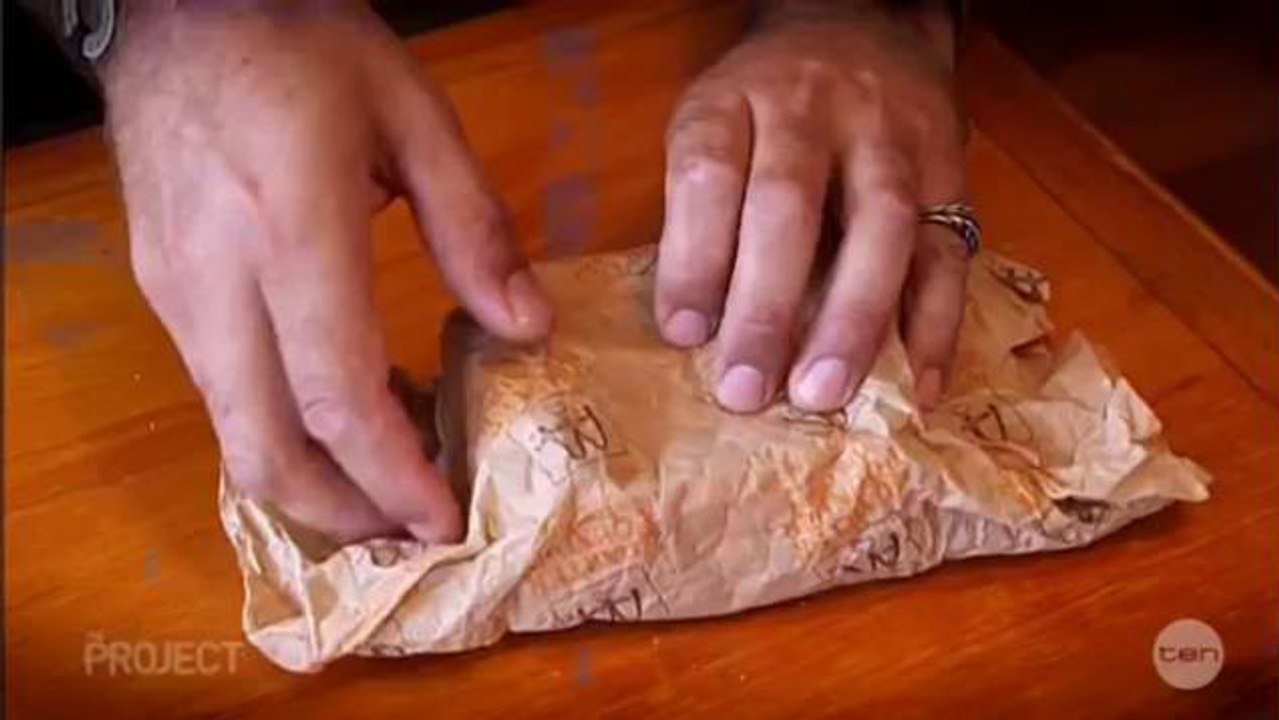 They Locked Away A McDonald's Burger For Over 20 Years. They Opened It Live On TV...