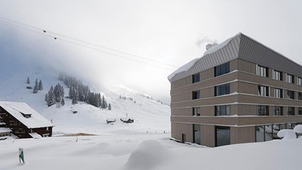 This Hotel In Switzerland Became Totally Trapped Under The Snow