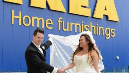 An IKEA Bag Saved This Bride's Day... And Her Dress!