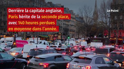 Paris désignée… deuxième ville la plus embouteillée au monde
