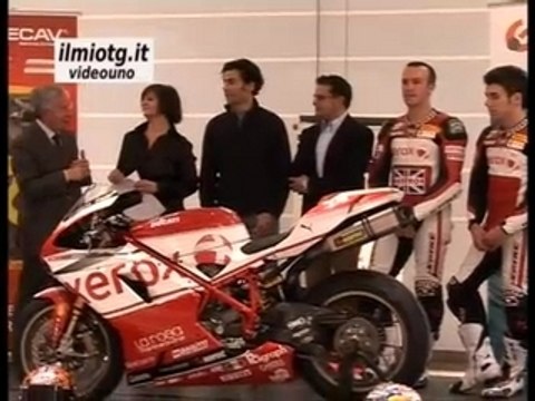 DUCATI: PRESENTATA LA NUOVA DUCATI CORSE 1098 R