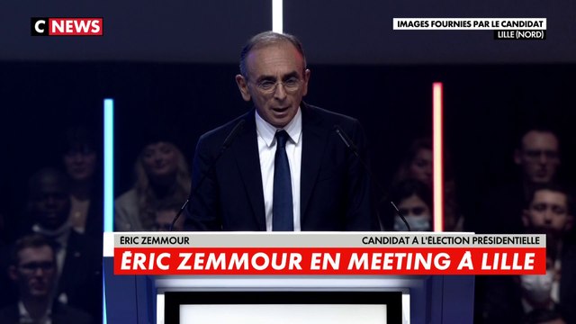 Éric Zemmour : «Je voudrais m'adresser aujourd'hui à la France du travail, lui donner enfin l'espérance qu'elle attend»
