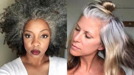 These Women Are Posting Pictures Of Their Grey Hair On Social Media For An Important Reason