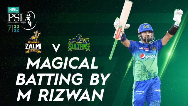 Magical Batting By Mohammad Rizwan | Peshawar Zalmi vs Multan Sultans | Match 13 | HBL PSL 7 | ML2G