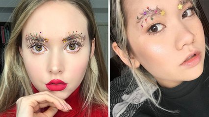 Christmas Tree Eyebrows Are The Latest Trend Taking Over Social Media