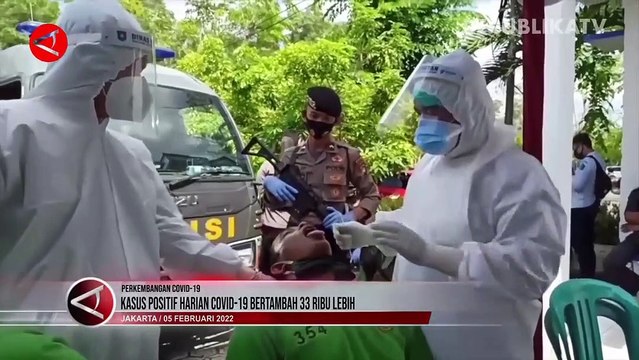 Kasus Harian Covid-19 Bertambah 33.729