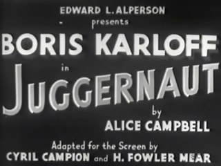 JUGGERNAUT (1937) V.O.S.T.Fr.
