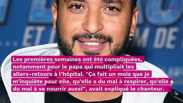 Slimane papa : il doit surveiller les battements du cœur de sa fille prématurée