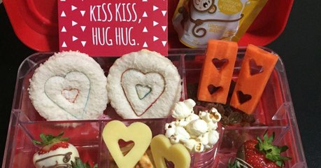 She Created This Valentine's Lunchbox For Her Son... But People Spotted One Bizarre Detail