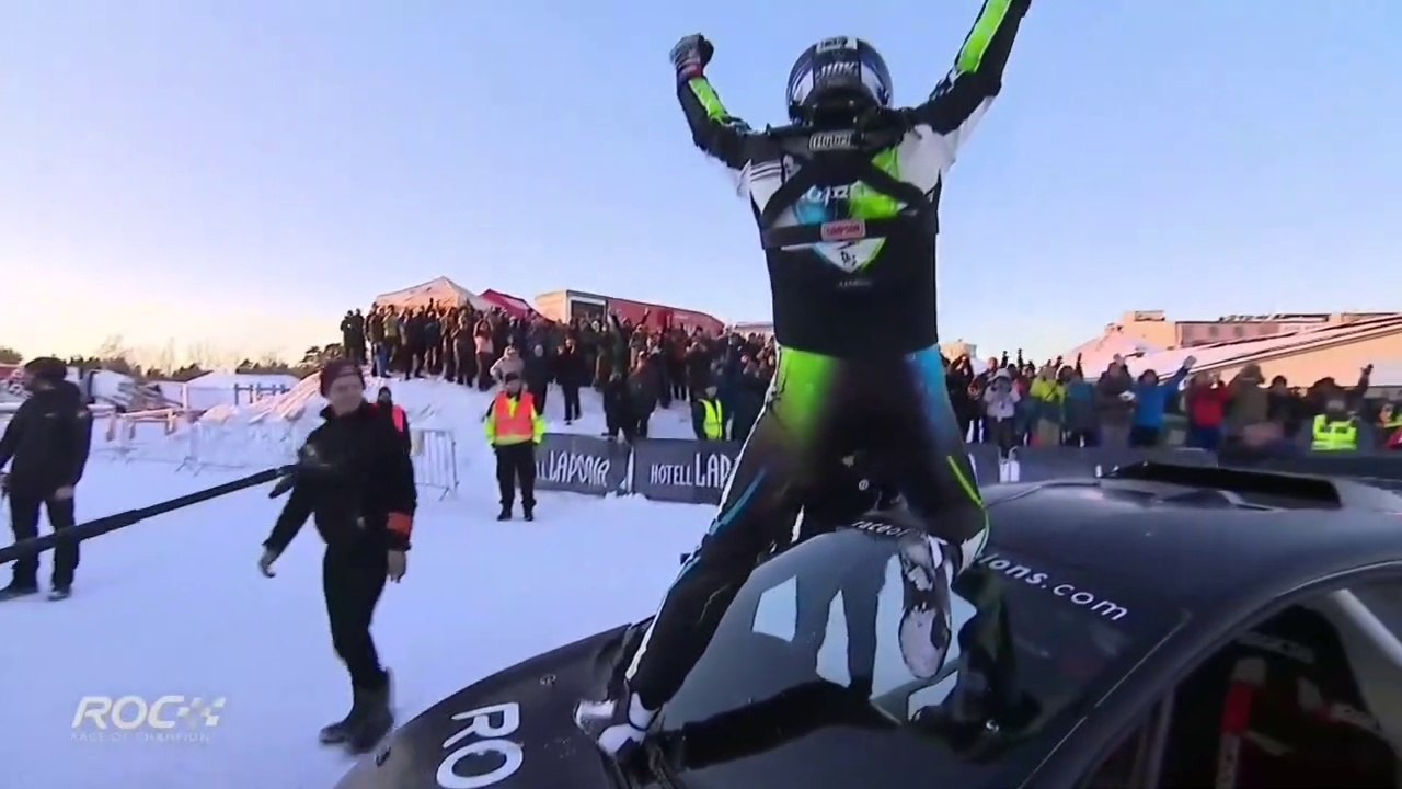 Race Of Champions 2022 Families Cup Final Race Norway Vs USA Petter Solberg Win