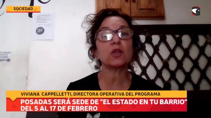 Posadas será sede de “El Estado en tu barrio” del 5 al 17 de febrero