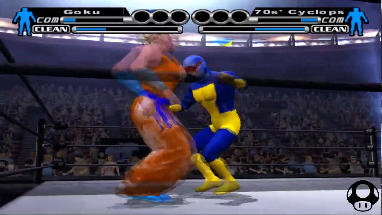 WWE SmackDown! vs. Raw Goku vs Cyclops