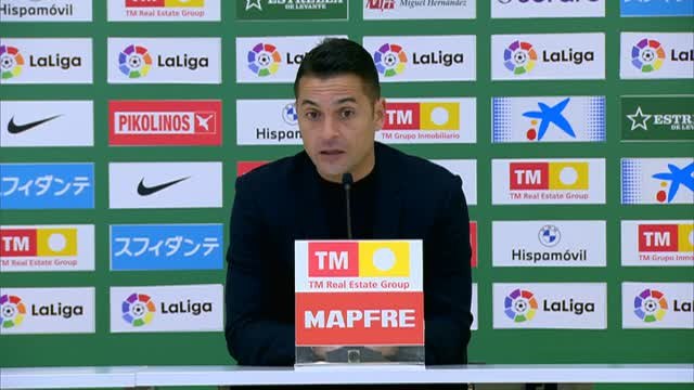 Francisco Rodríguez se muestra súper orgulloso, contento y satisfecho tras vencer al Alavés