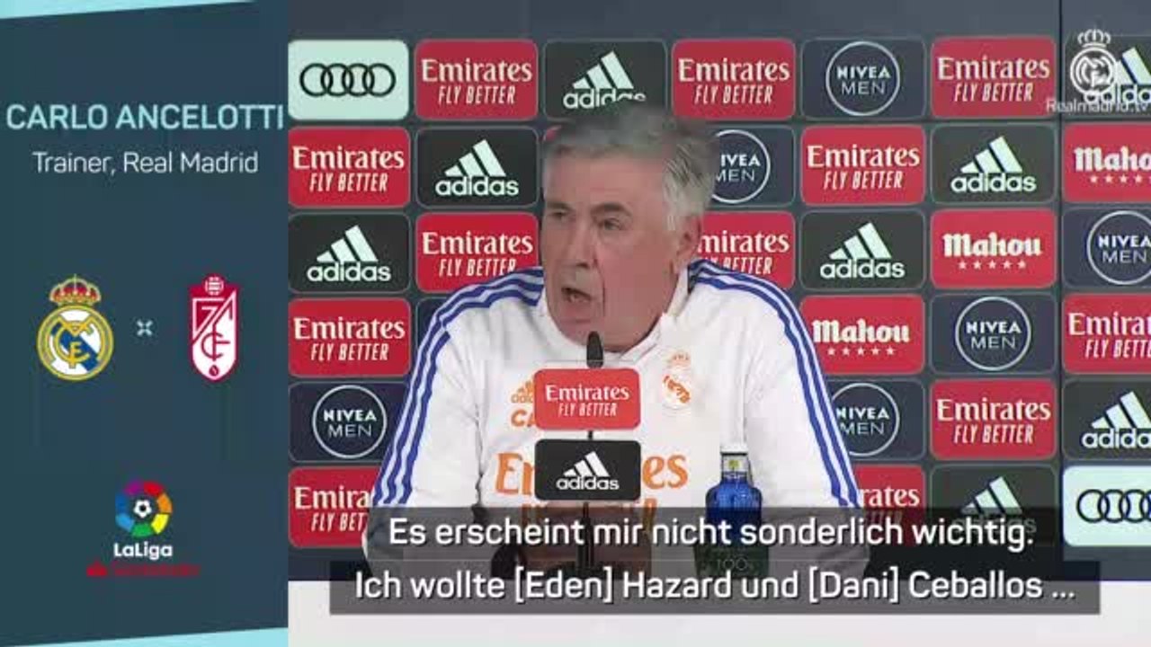 Ancelotti zu Bale-Eklat: 'Habe es nicht gesehen'
