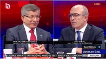 Davutoğlu: Erdoğan'a, AK Parti genel merkezinde dahi insanlar dinleniyoruz korkusuyla telefonlarını bırakıyorsa Türkiye'deki hali bir düşünün demiştim