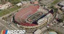 Football field to race track: LA Coliseum track transformation timeline