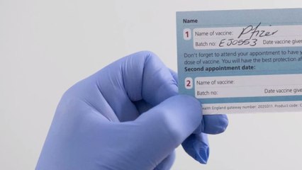 Blank NHS vaccine cards on sale as they’re being misused as COVID pass