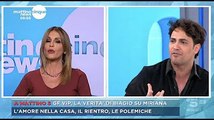 Biagio D'Anelli risponde ad Arianna David a Mattino Cinque News Non cerco visibilità Arianna Davi