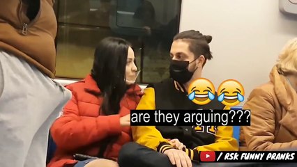New Prank Video 2021|| Subway Prank Video || Best Funny Prank In Train Way || By RSK Funny Pranks