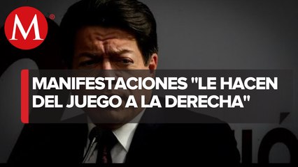“Abucheos y huevazos le hacen el juego a la derecha”: Mario Delgado