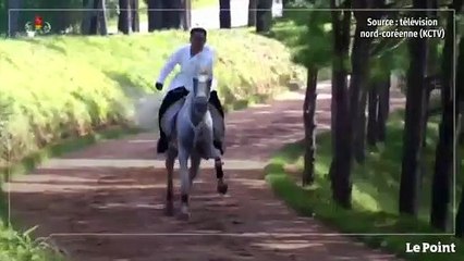 Kim Jong-un sur un cheval blanc dans une nouvelle vidéo de propagande