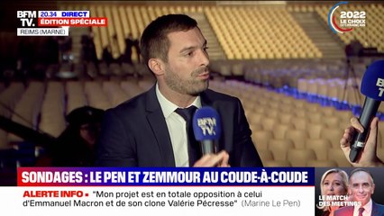 Julien Odoul: "Marine Le Pen est la seule qui peut empêcher Emmanuel Macron de repasser 5 ans de plus"