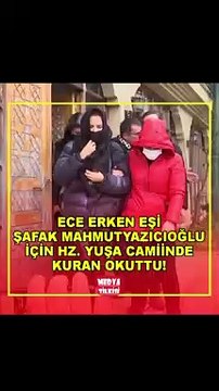 Ece Erken Eşi Şafak Mahmutyazıcıoğlu'na Kuran Okuttu!