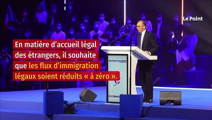 Immigration, fin de la redevance audiovisuelle… Éric Zemmour détaille son programme