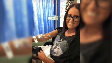Beauty therapist has rare condition making her lungs and skins ‘turn to stone’